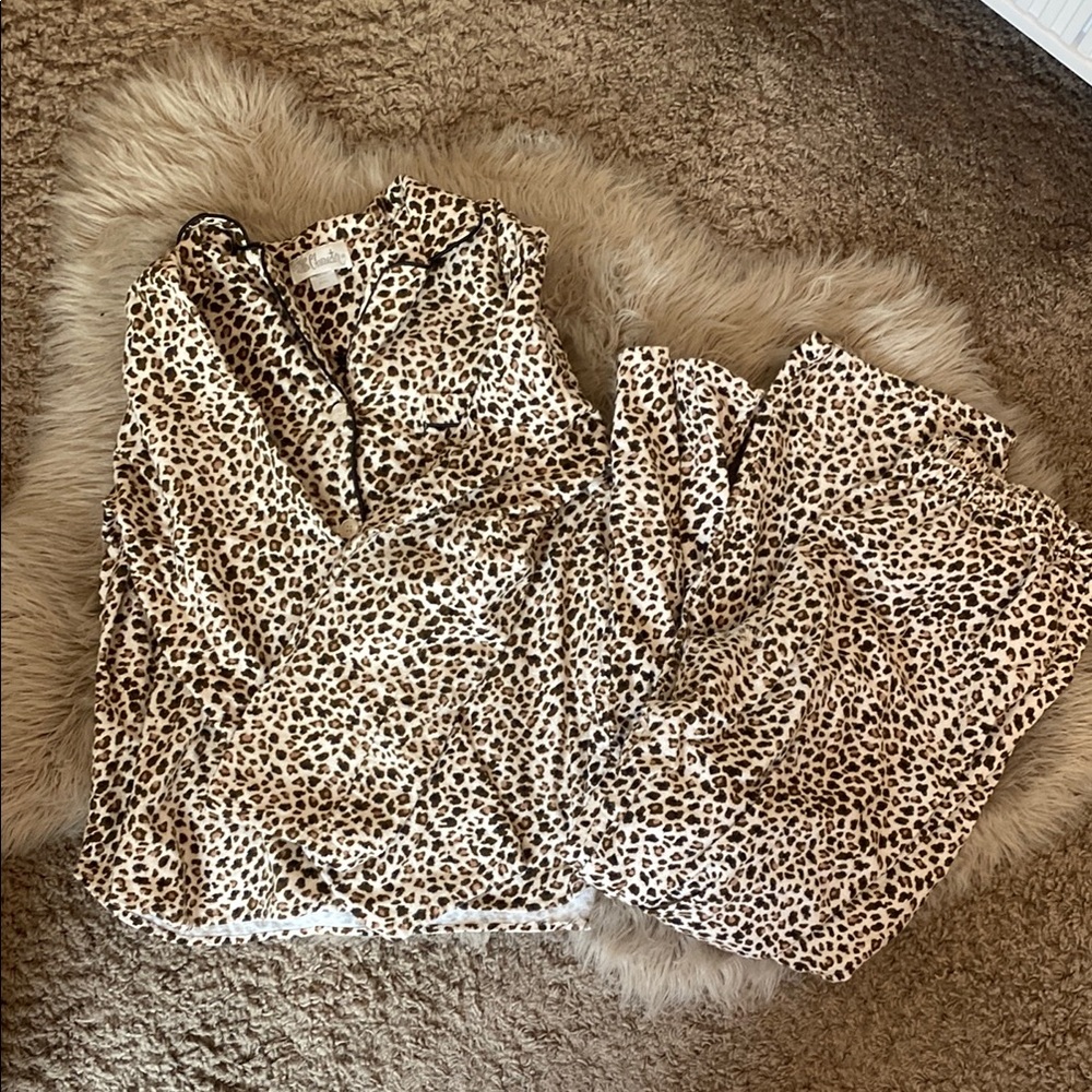 3/$8 Leopard Print Pajama Set